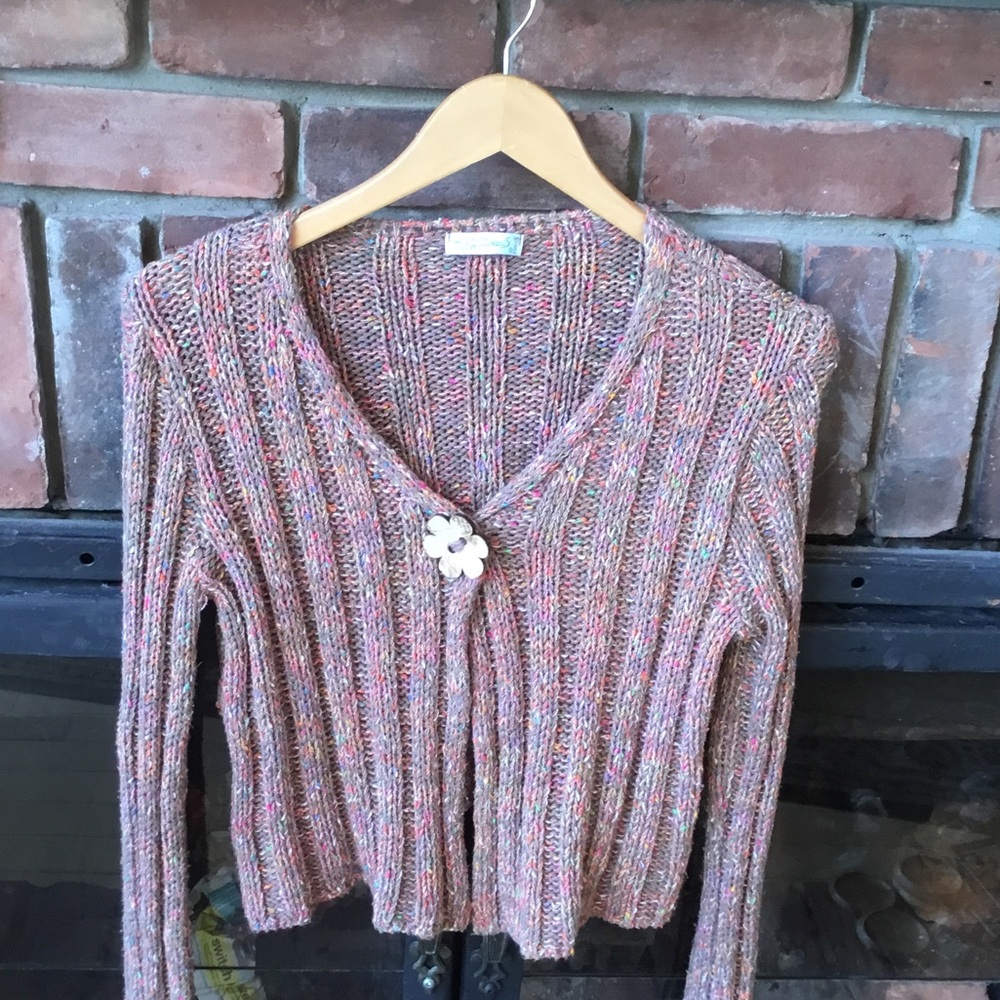 Chic Multicolor Women's Cardigan